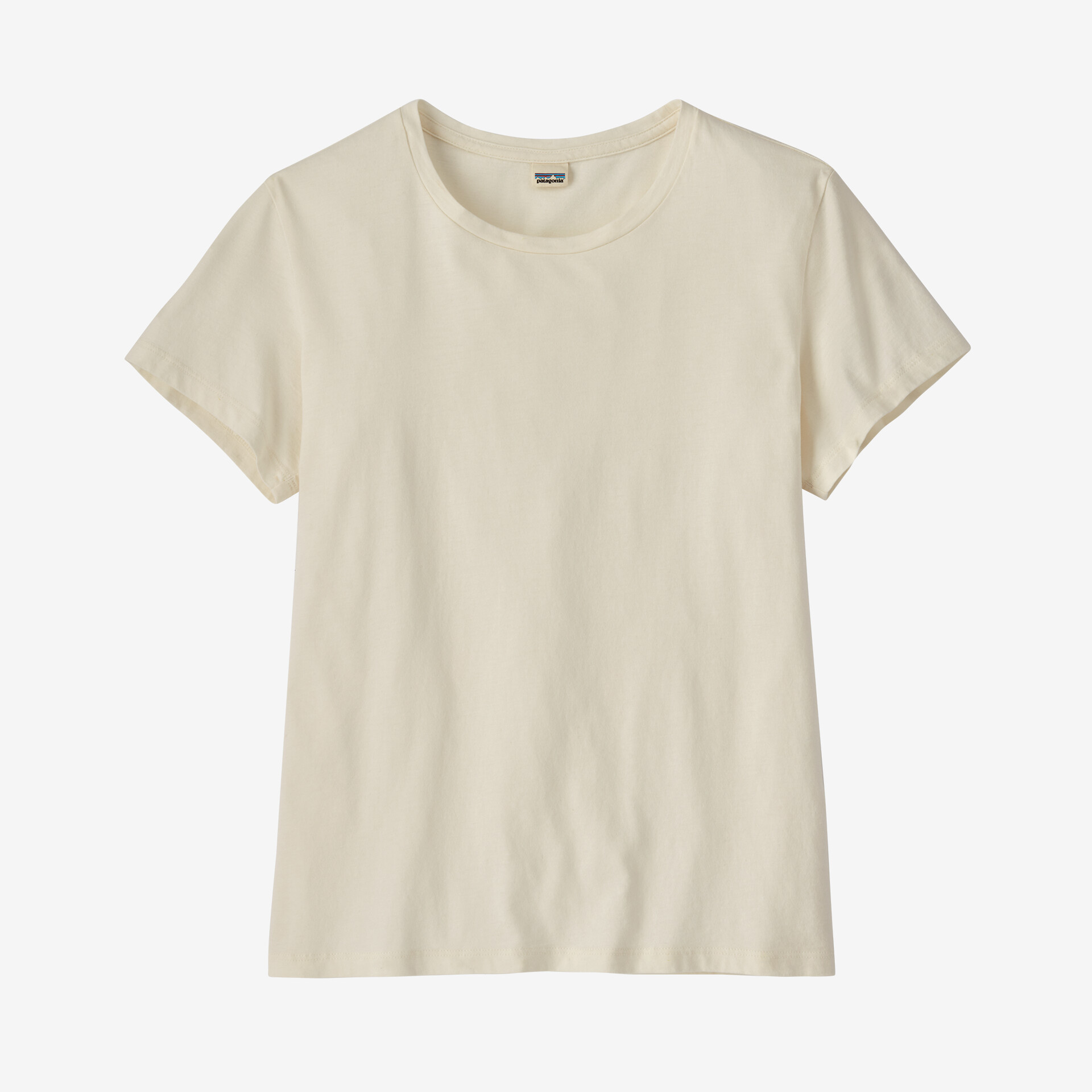цена Женская футболка из регенеративного органического сертифицированного хлопка Patagonia, цвет Undyed Natural