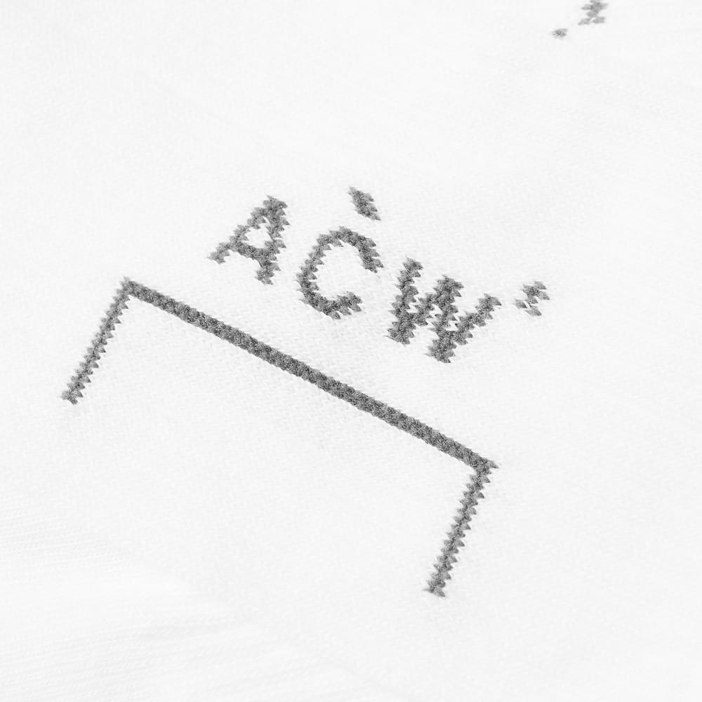 Носки с кронштейном A-COLD-WALL*, белый футболка a cold wall хлопок размер s белый