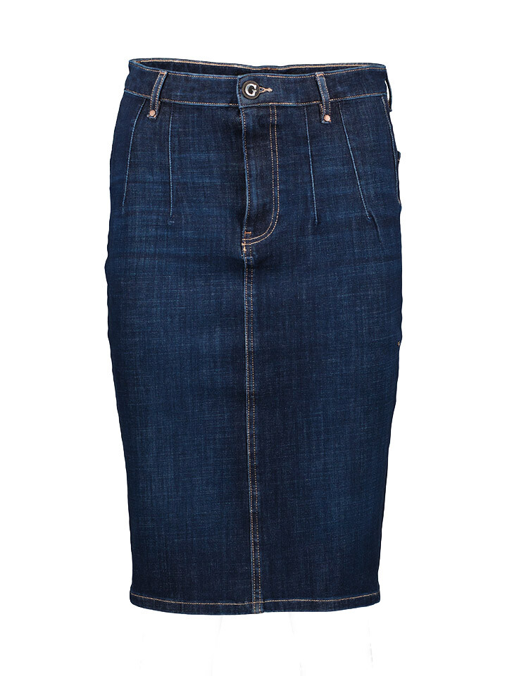

Юбка до колена Guess Jeans, темно синий