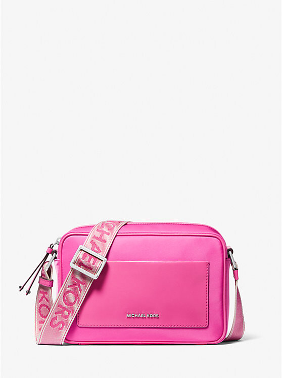 

Большая сумка через плечо из нейлонового габардина Jet Set Michael Kors, красный