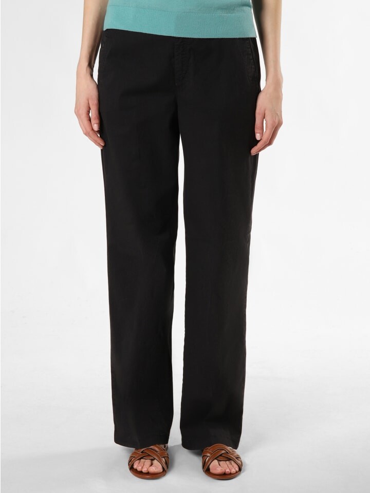 

Тканевые брюки MAC HOSEN Nora Cotton, синий