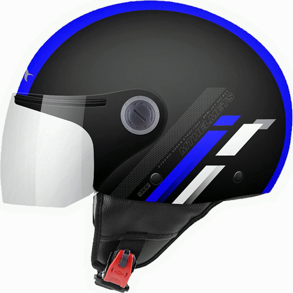 цена Открытый шлем MT Helmets Street Scope, синий