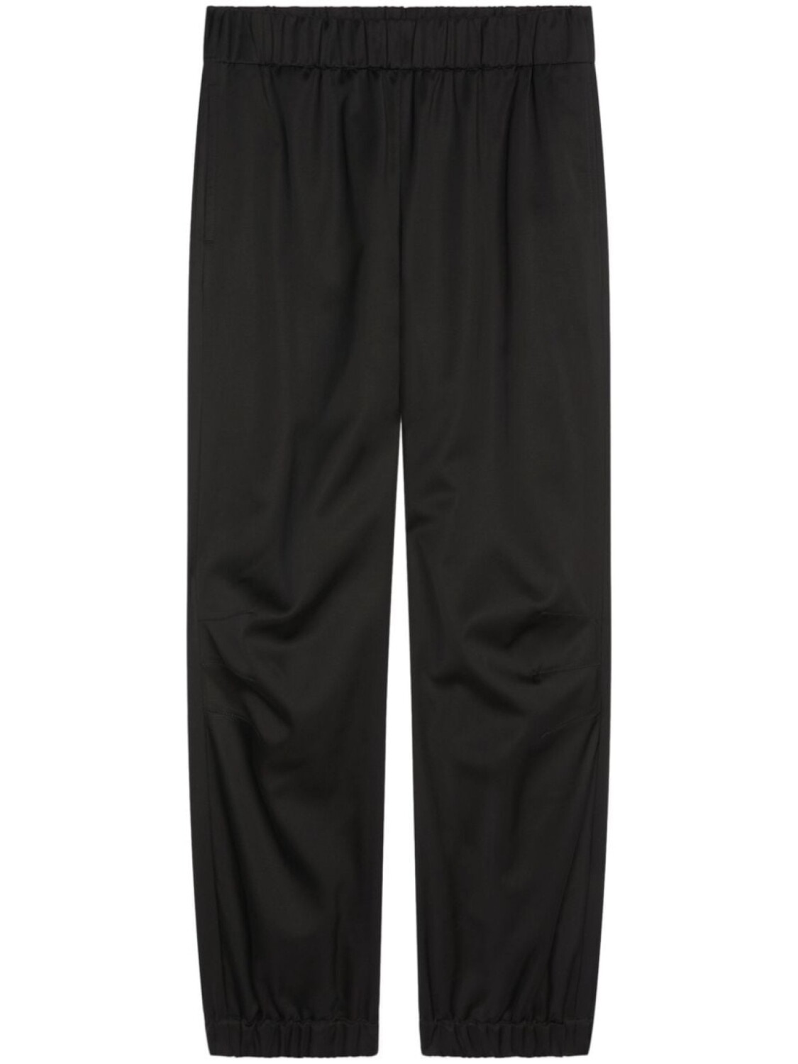 

DRIES VAN NOTEN зауженные шерстяные брюки, черный