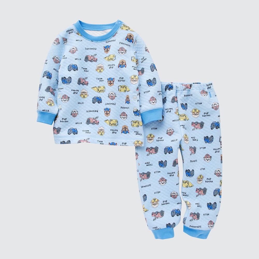 

Пижамный комплект Uniqlo Infant Paw Patrol, голубой