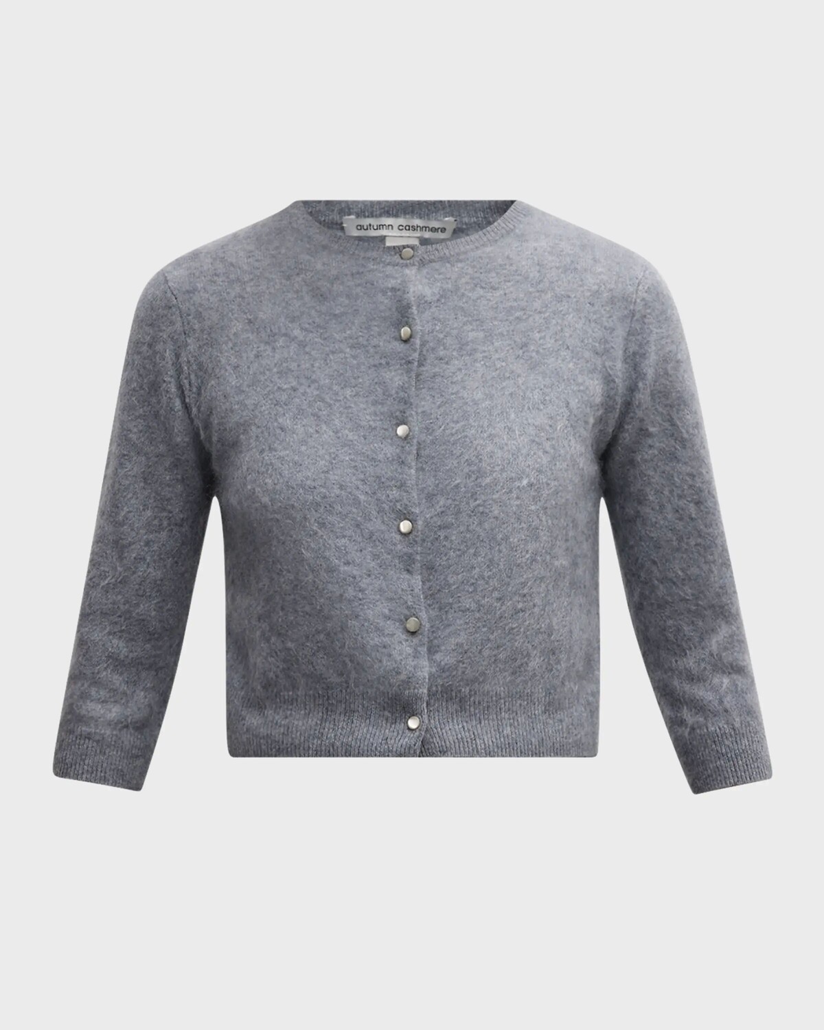 

Укороченный кардиган из пушистого кашемира Autumn Cashmere, цвет Feather