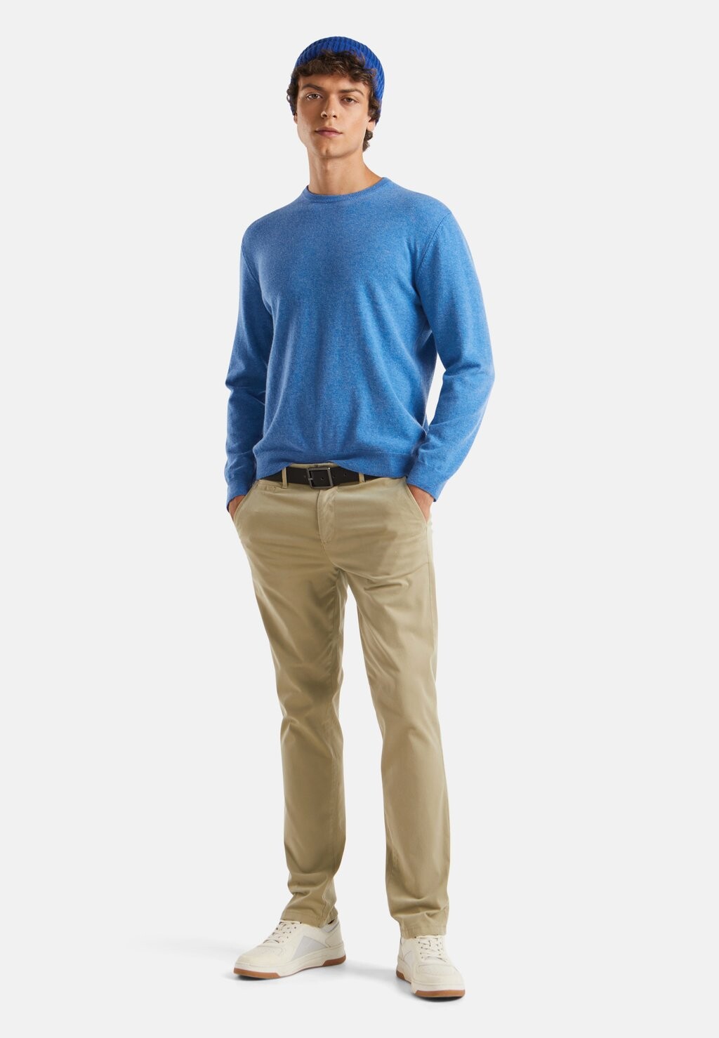 

Джемпер MARL CREW NECK United Colors of Benetton, синий