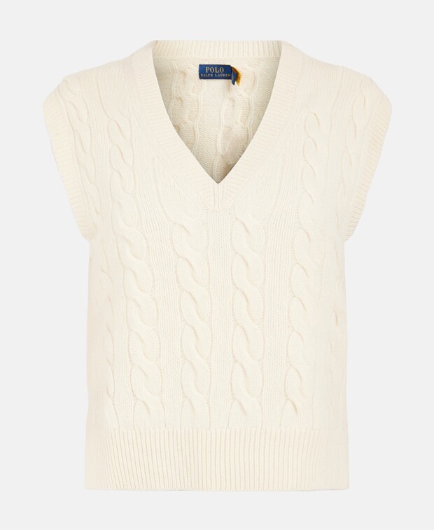 

Шерстяной комбинезон Polo Ralph Lauren, экрю