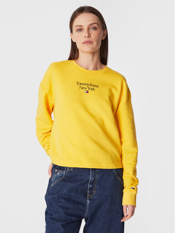 

Толстовка обычного кроя Tommy Jeans, желтый