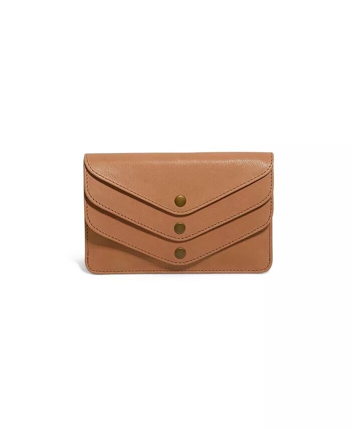 

Кошелек Budd с несколькими карманами и RFID American Leather Co., коричневый