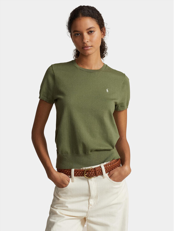 

Кардиган свободного кроя Polo Ralph Lauren, зеленый