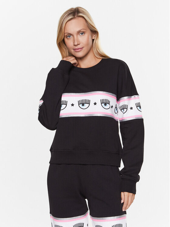 

Толстовка обычного кроя Chiara Ferragni, черный