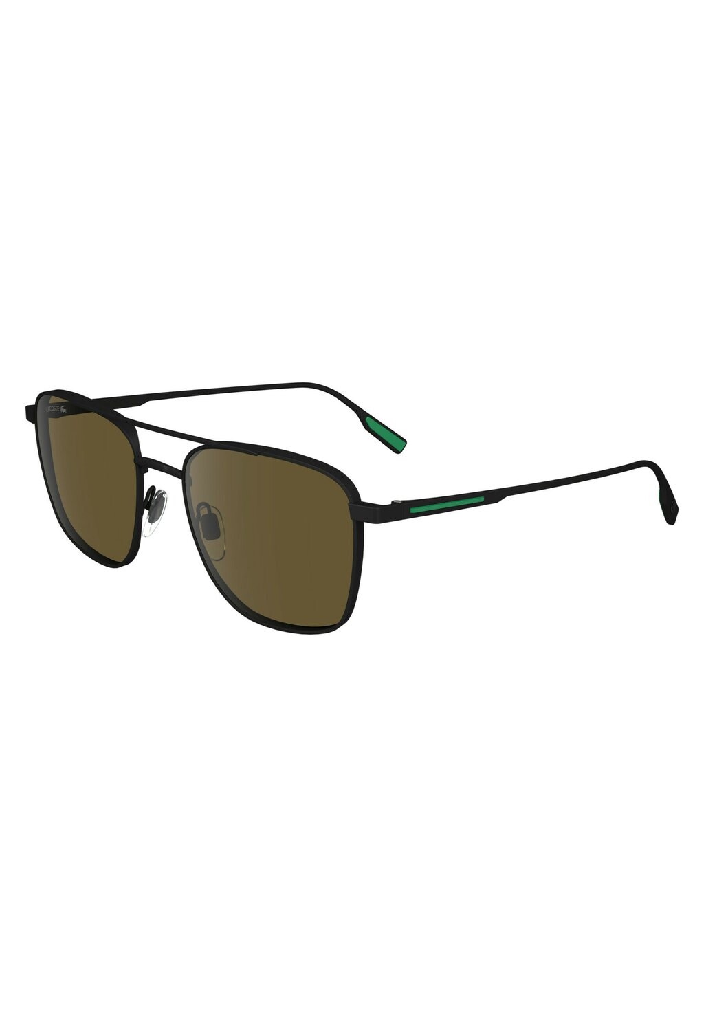 

Солнцезащитные очки Lacoste, матовый черный