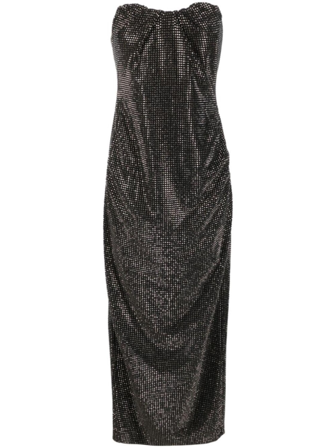 

Roland Mouret декорированное платье макси, черный