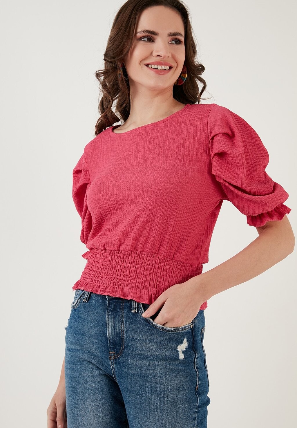 

Блузка LELA, фуксия