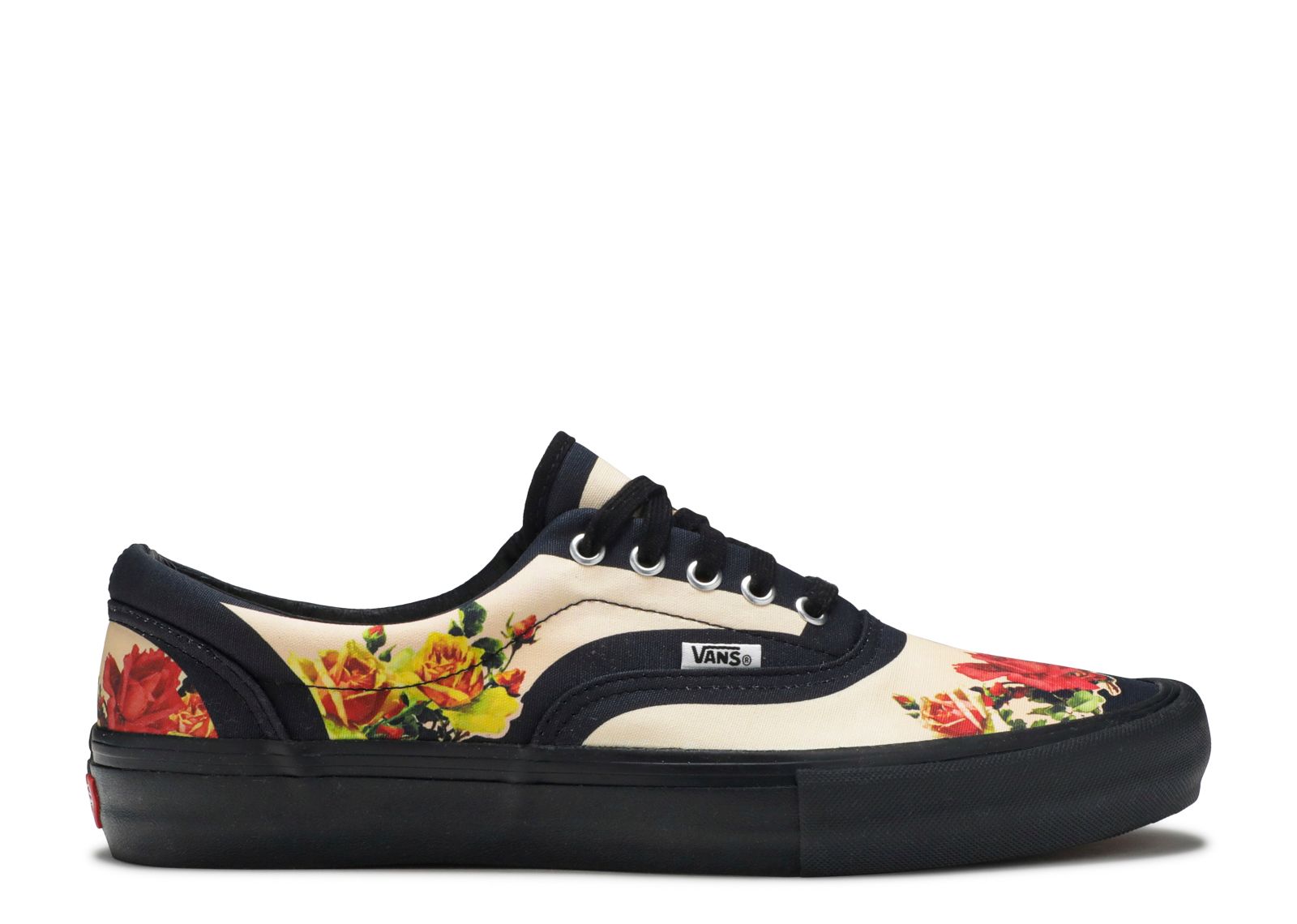 

Кроссовки Vans Supreme X Jean Paul Gaultier X Era Pro 'Floral', черный, Черный;серый