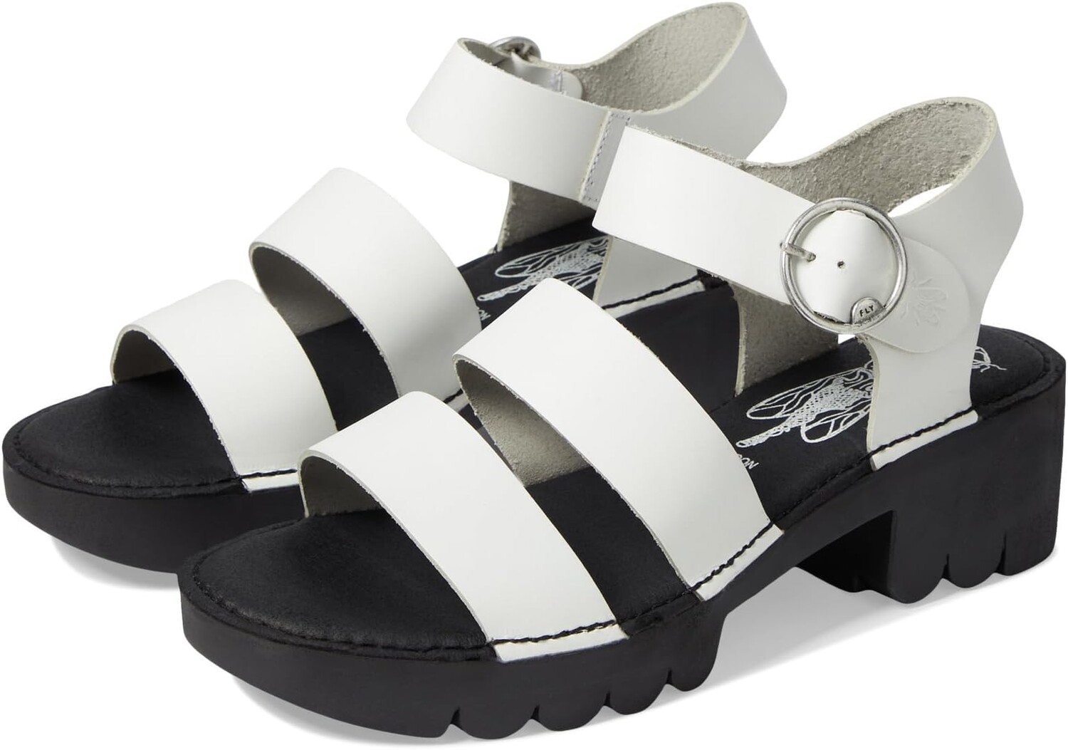 

Туфли FLY LONDON EGLY520FLY, цвет Off-White Bridle
