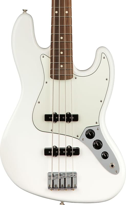 

Басс гитара Fender Player Jazz Bass Pau Ferro FB, Polar White