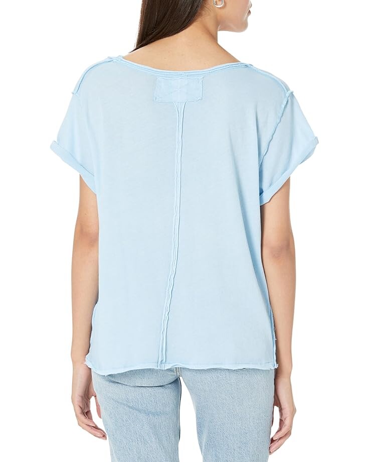 

Футболка Free People Dylan Tee, цвет Dream Blue
