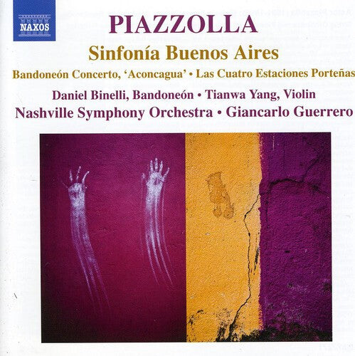 

CD диск Piazzolla / Guerrero / Binelli / Yang: Sinfonia Buenos Aires / Bandoneon Concerto