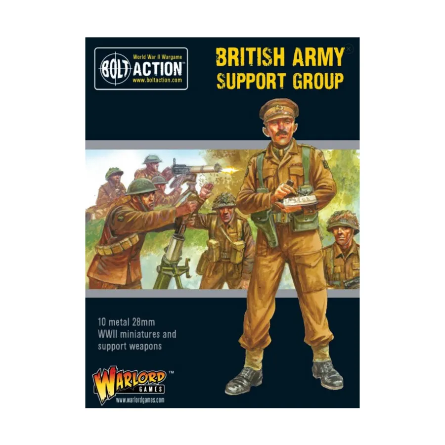 

Группа поддержки британской армии, Bolt Action - British Army (28mm)