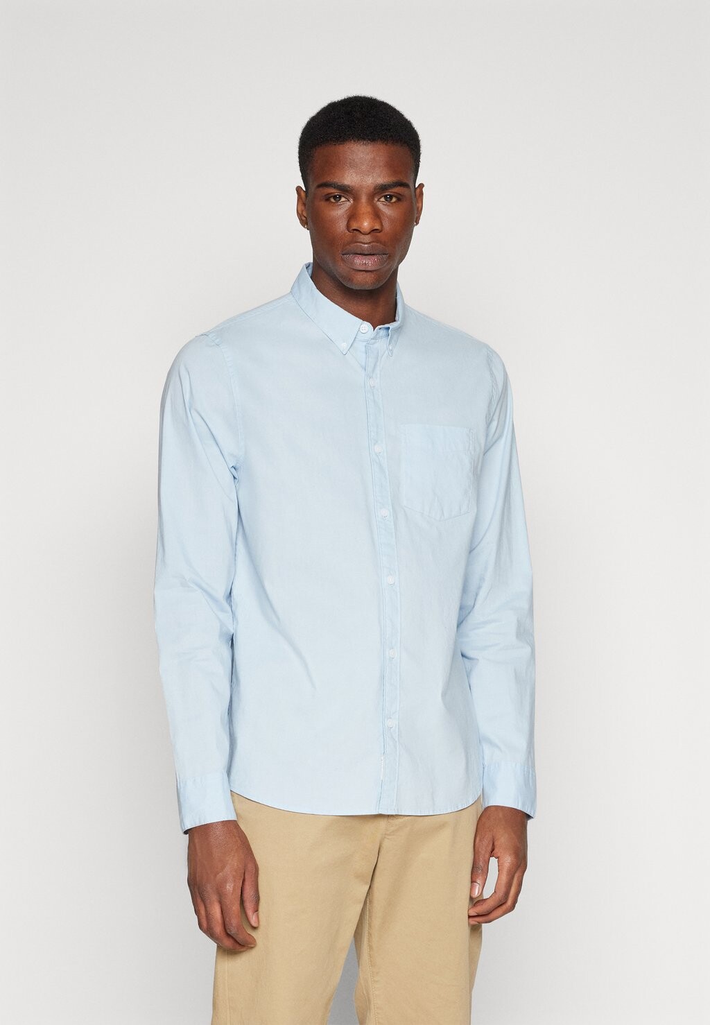 

Рубашка Oxfords Hollister Co., цвет light blue