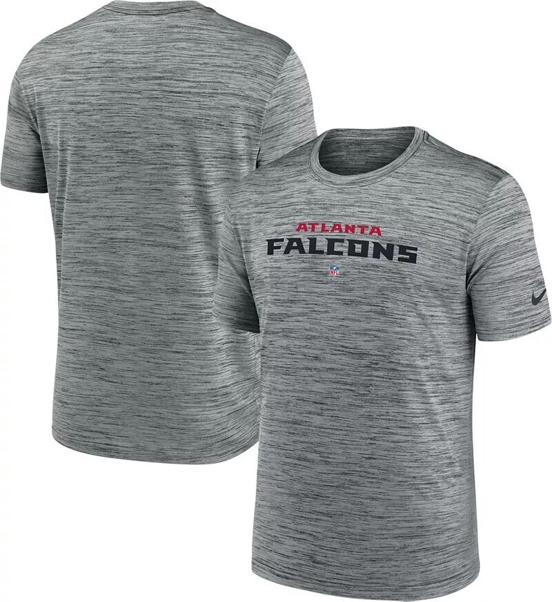 

Мужская серая футболка Nike Atlanta Falcons Sideline Velocity