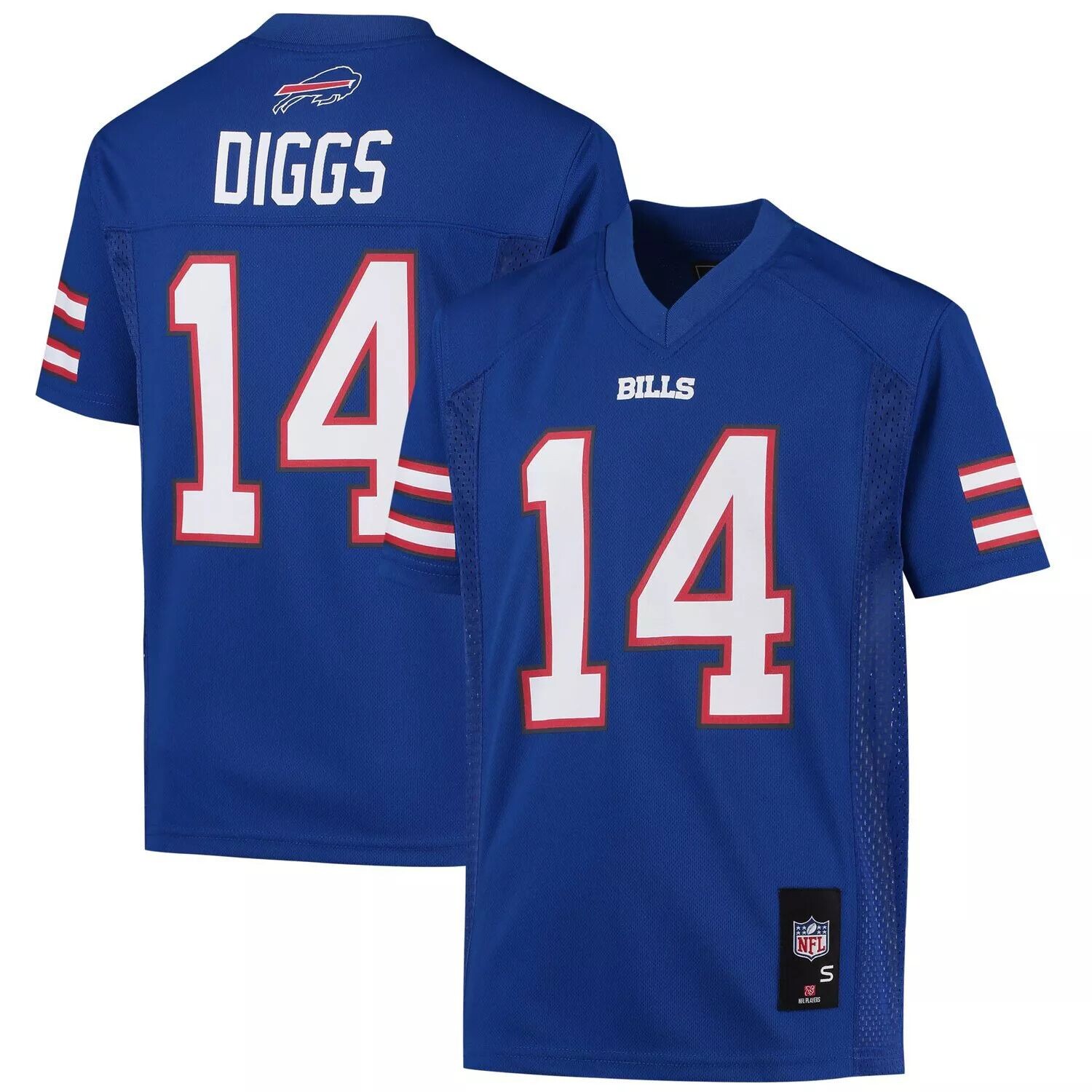 

Молодежная футболка Stefon Diggs Royal Buffalo Bills, реплика игрока Outerstuff