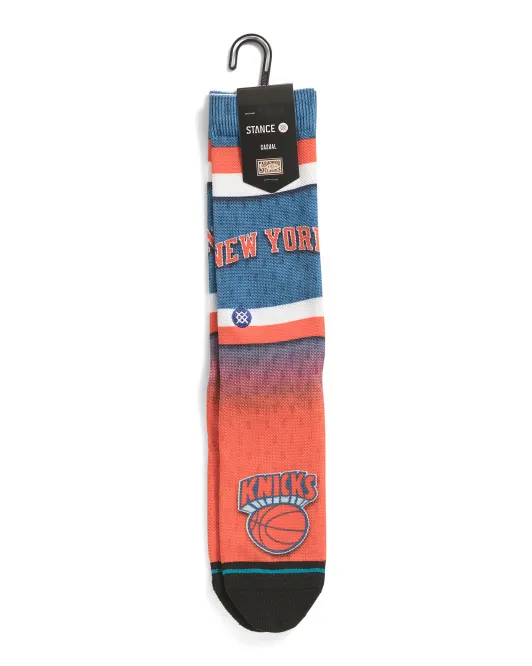 

Носки Knicks Fader Crew Stance, цвет Royal