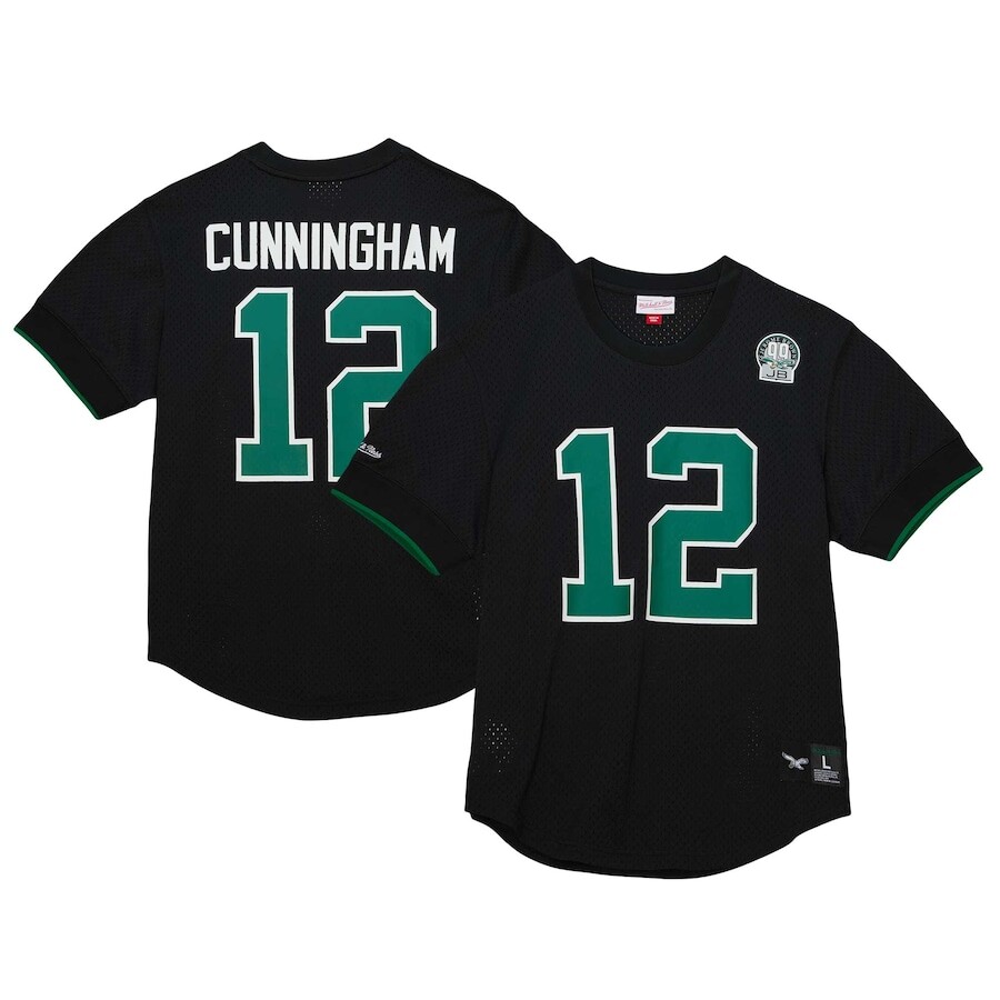 

Футболка с именем и номером Mitchell & Ness Philadelphia Eagles, черный