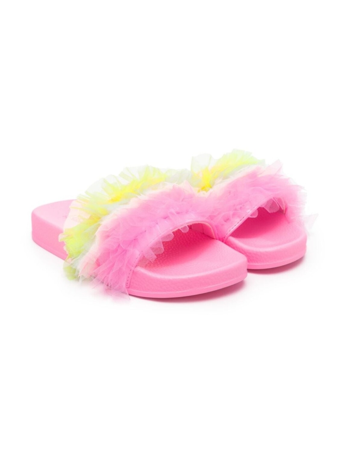 

Billieblush шлепанцы с оборками, розовый