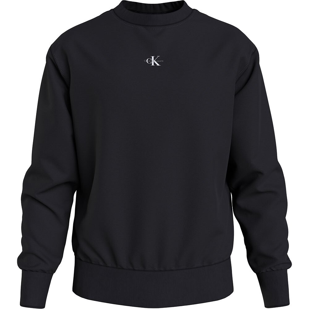 

Толстовка Calvin Klein Jeans Micro Monologo, черный