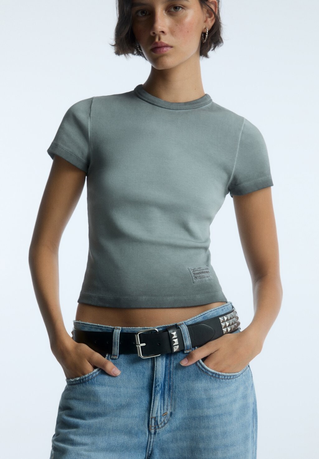 

Ремень PULL&BEAR, цвет black