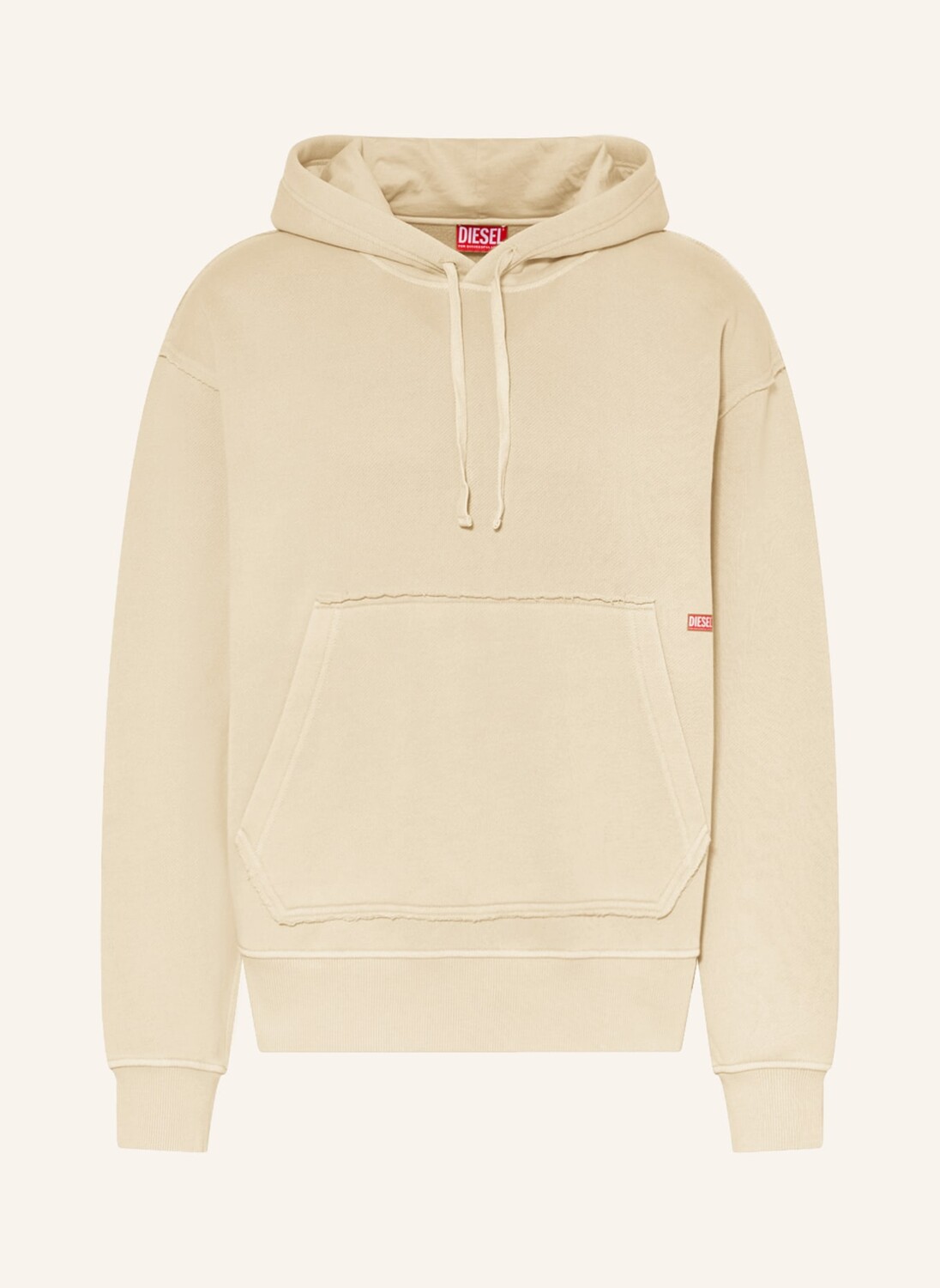

Худи DIESEL S-MACS-HOOD, светло-коричневый