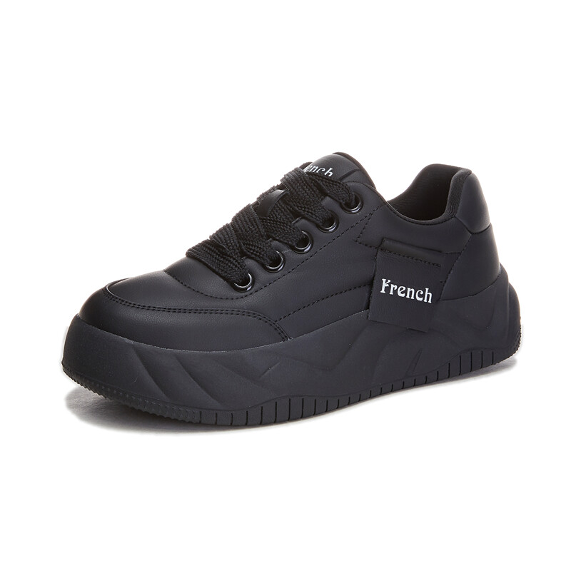 

Кеды, скейтборд обувь женская низкая Klammkicks, черный