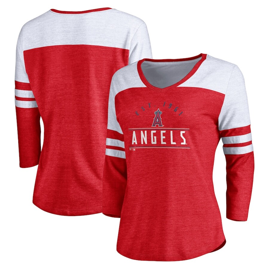 

Футболка с длинным рукавом Fanatics Branded Los Angeles Angels, красный