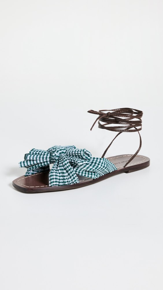 

Сандалии Loeffler Randall Peony Bow Wrap