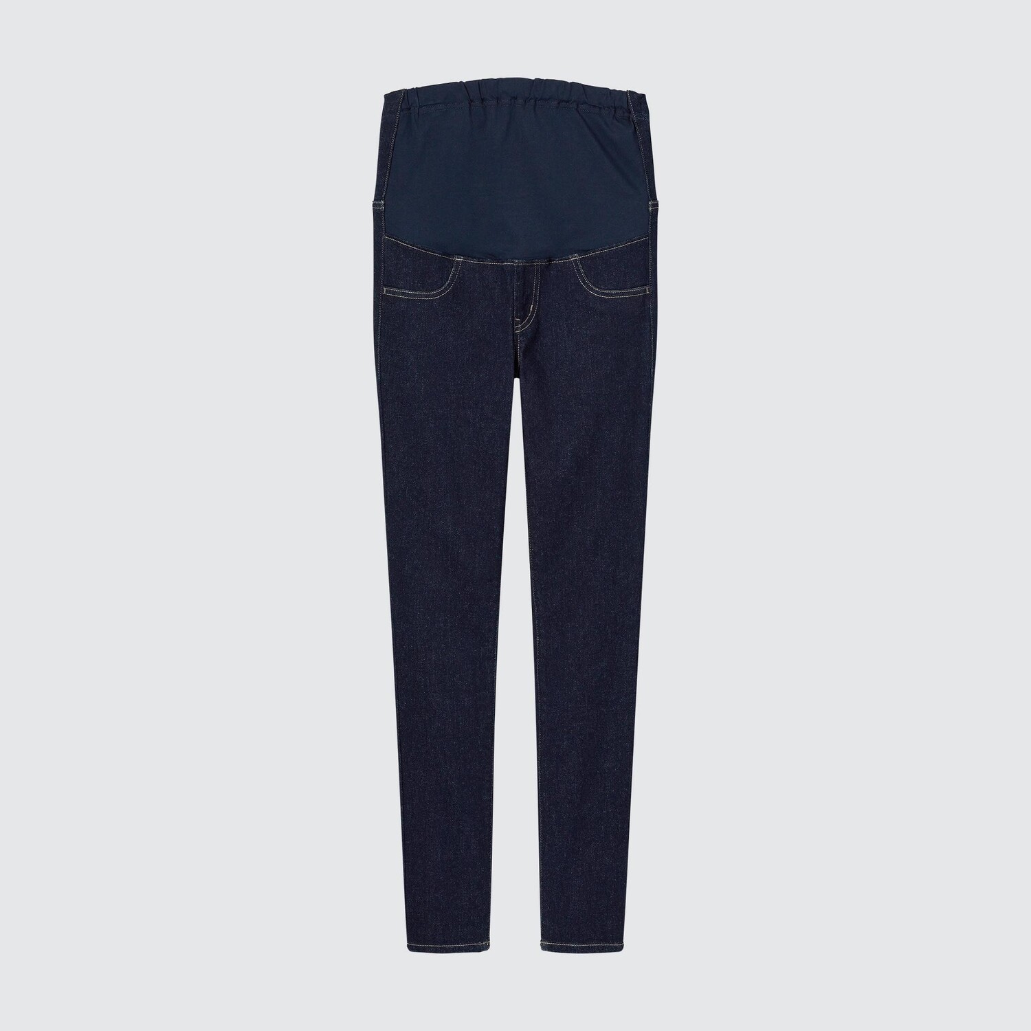 

Ультраэластичные джинсы для беременных Uniqlo, темно-синий