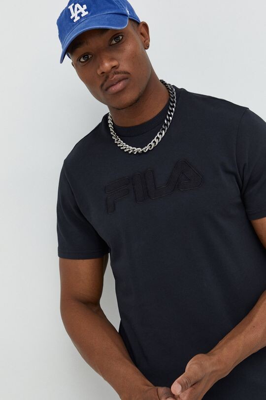 

Футболка из хлопка Fila, черный