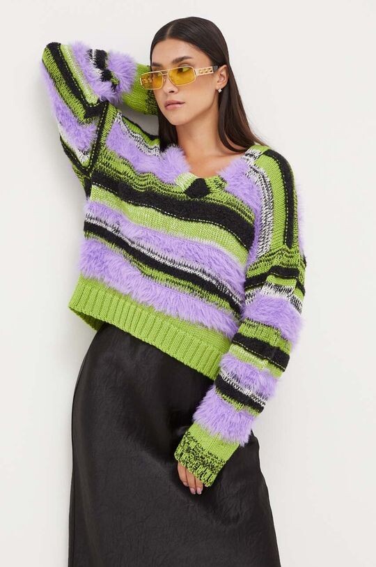 

Свитер из смесовой шерсти Pinko, мультиколор