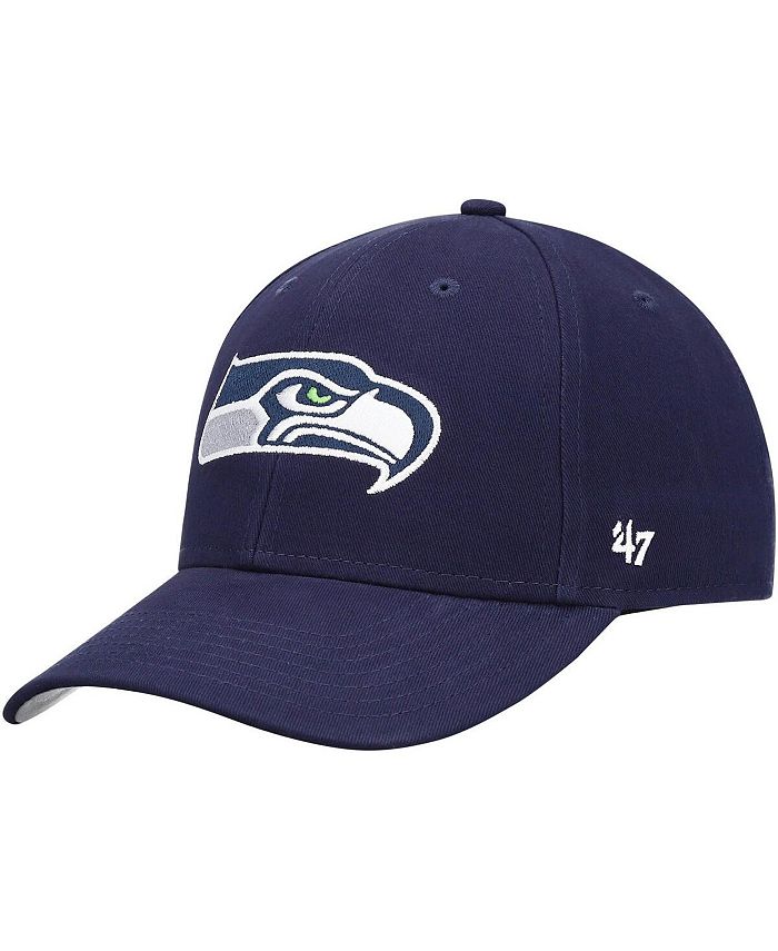 цена Регулируемая кепка унисекс для дошкольников Seattle Seahawks Basic Team Mvp темно-синего цвета '47 Brand, синий