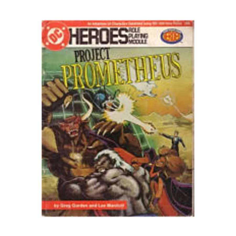 

Модуль Project Prometheus, DC Heroes - Modules & Miscellaneous (Mayfair Games)