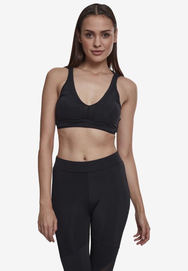 

Спортивный бюстгальтер Urban Classics, черный