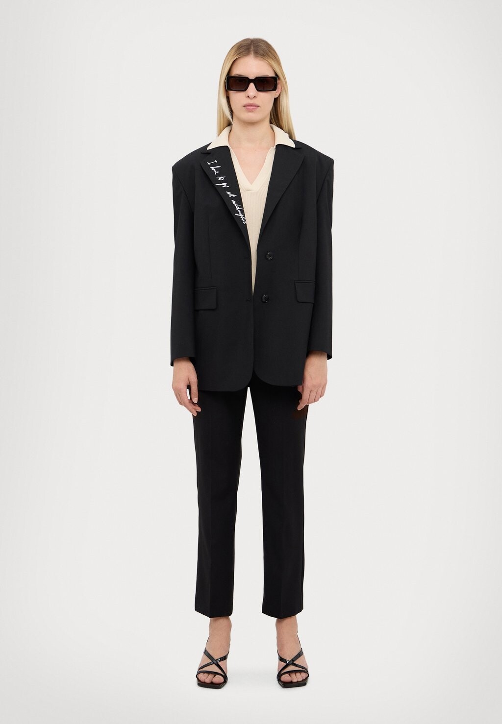 

Тканевые брюки CANON WEEKEND MaxMara, черный
