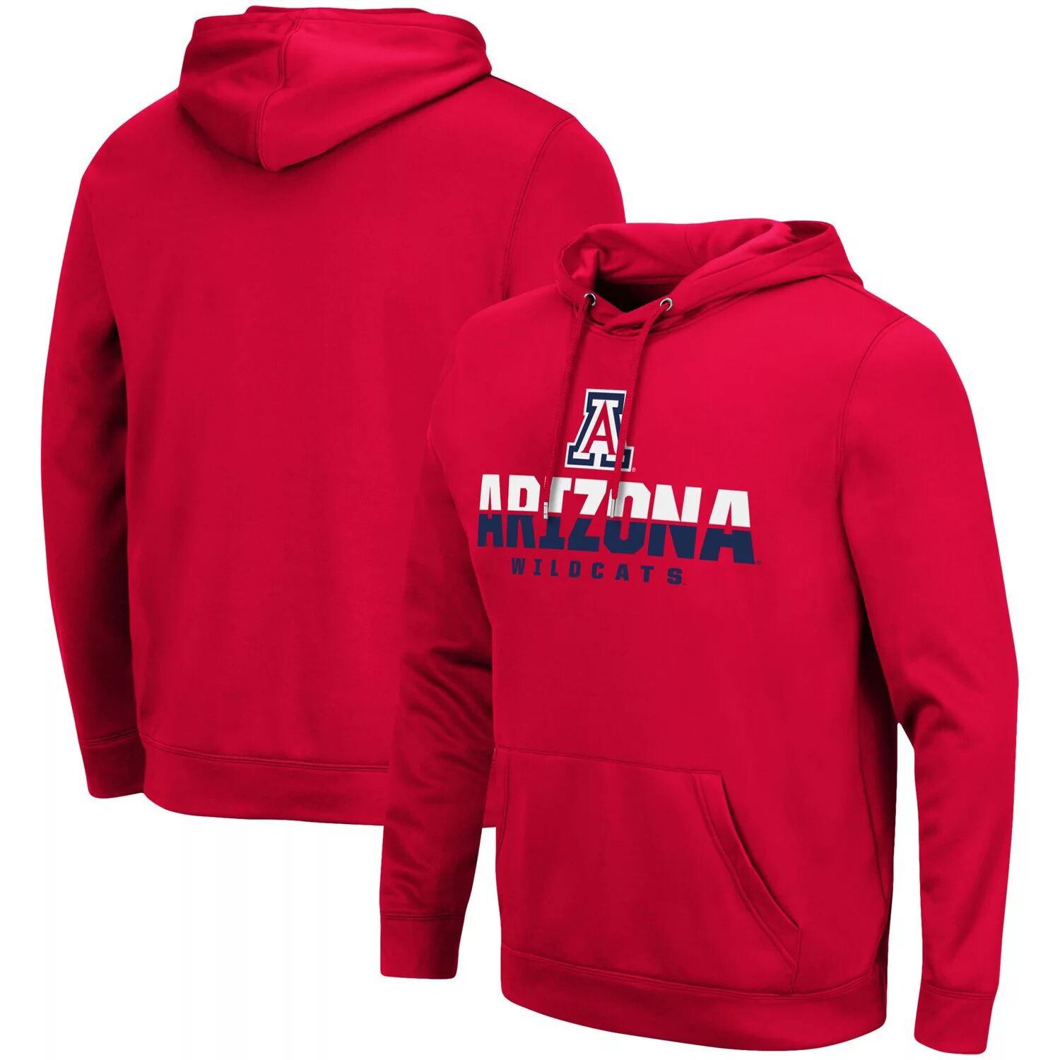 

Мужской красный пуловер с капюшоном Arizona Wildcats Lantern Colosseum