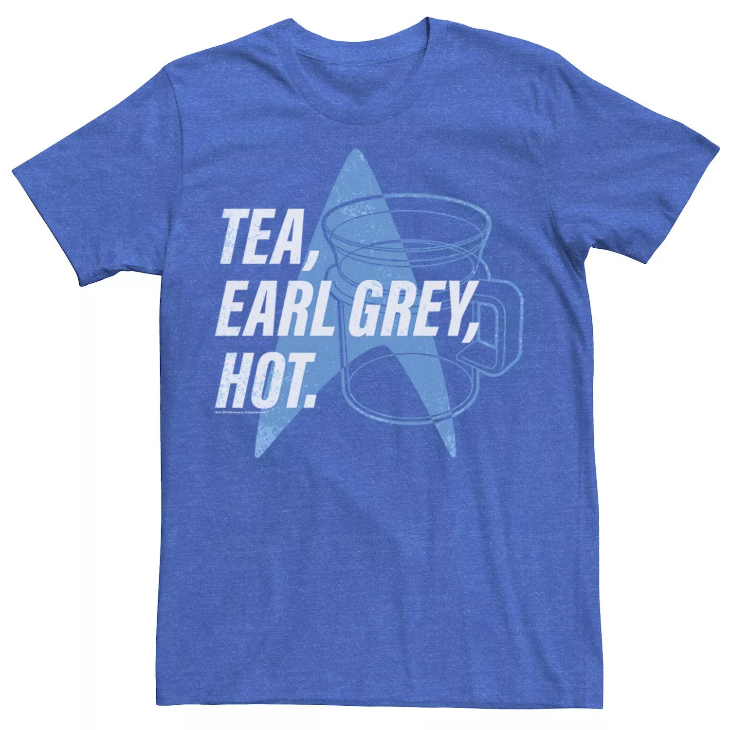 

Мужская чайная футболка Star Trek Next Generation Earl Grey Licensed Character