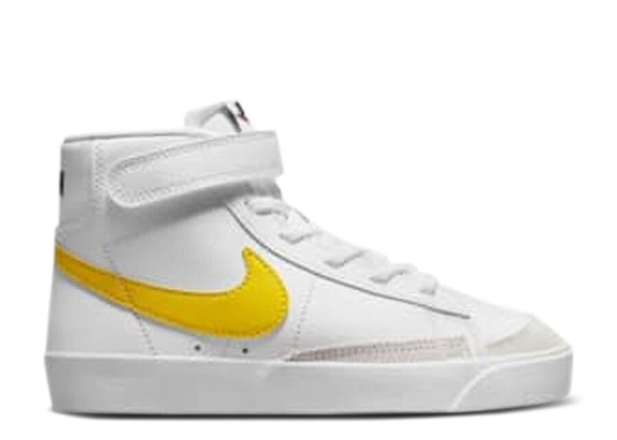 

Кроссовки Nike Blazer Mid, цвет White Pecan Vivid Sulfur