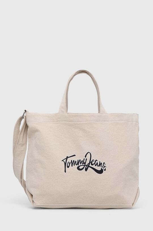 

Хлопковая сумочка Tommy Jeans, бежевый