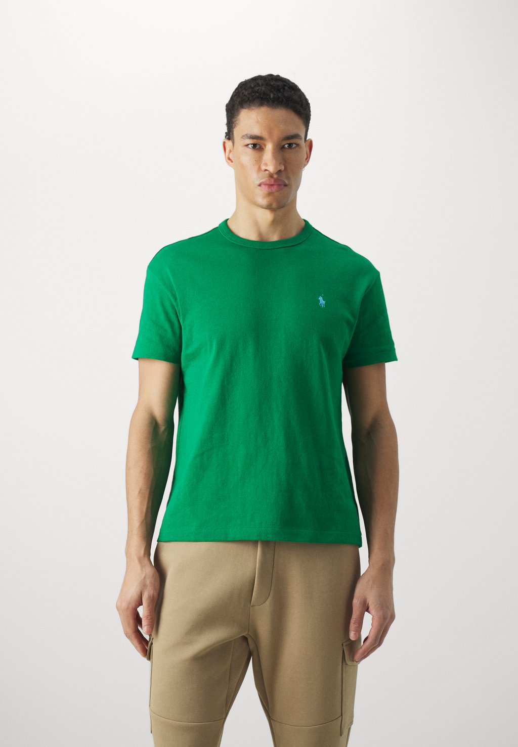 Базовая футболка Short Sleeve Polo Ralph Lauren, цвет kayak green