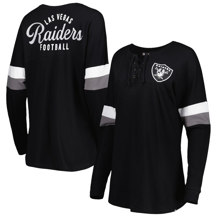 

Футболка с длинным рукавом New Era Las Vegas Raiders, черный