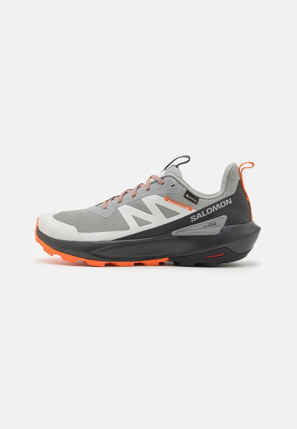 Кроссовки ELIXIR ACTIV GTX Salomon, цвет grey/phantom/dragon fire